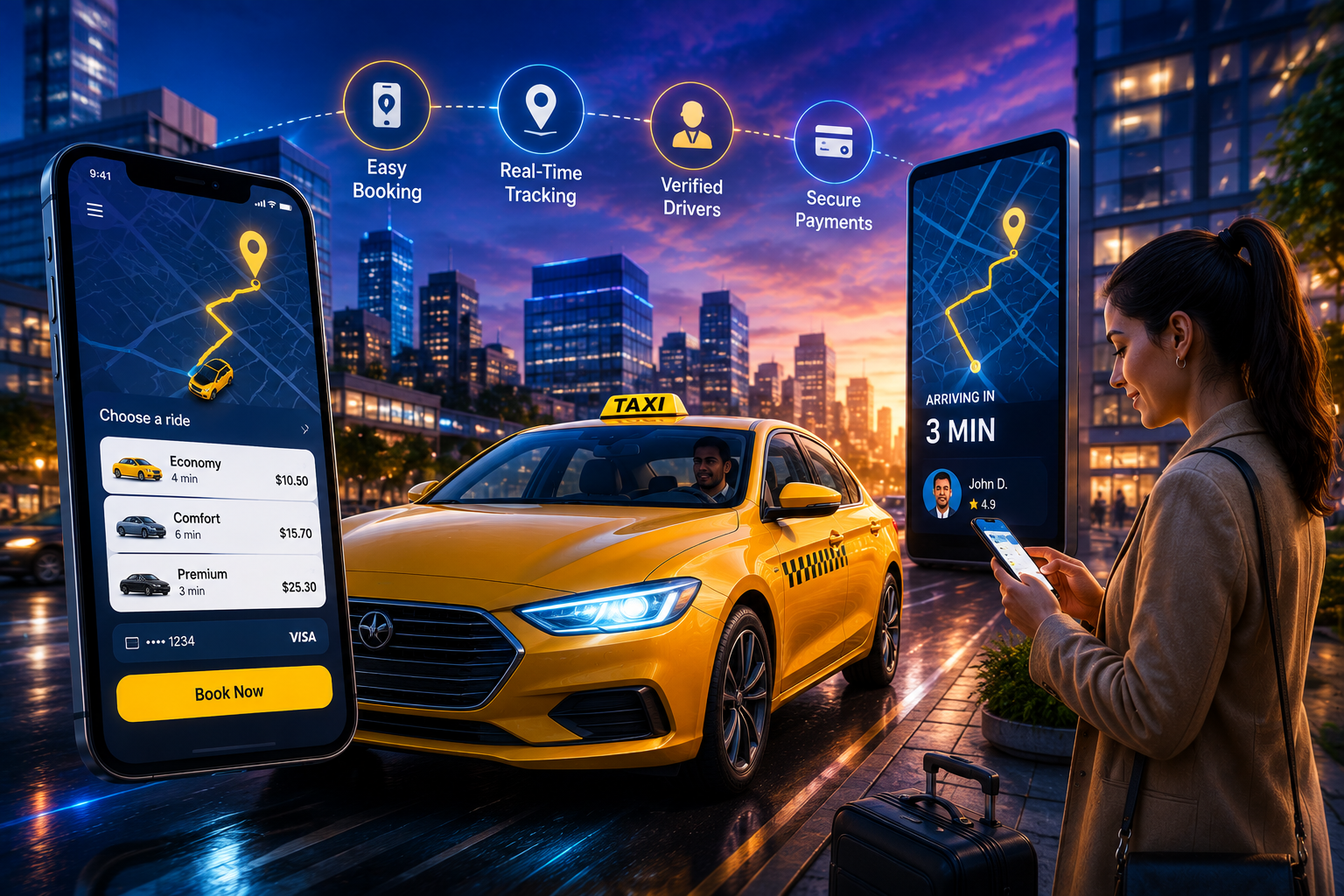 Taxi and Ride Hailing Apps