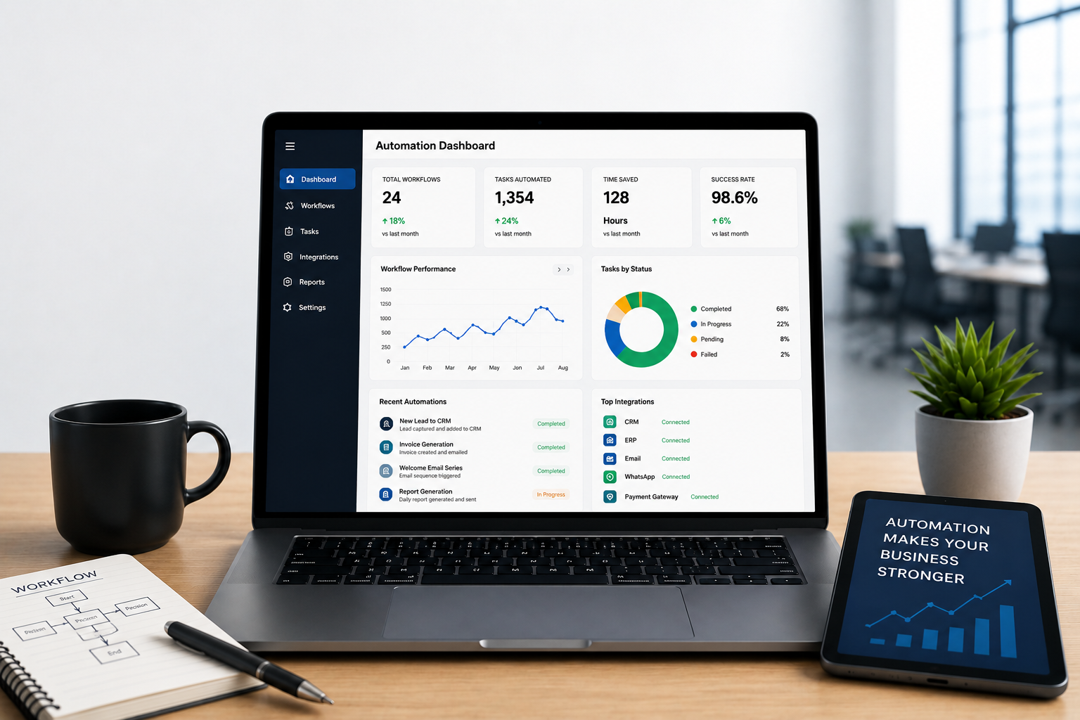 Business Automation: Reduce Manual Work and Improve Productivity