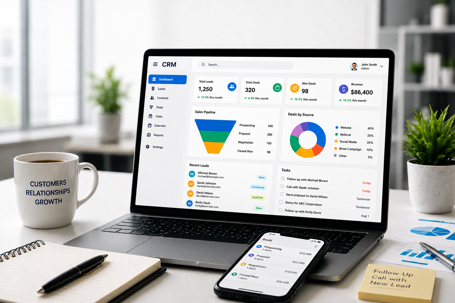 CRM Software: A Smarter Way to Manage Customers and Sales